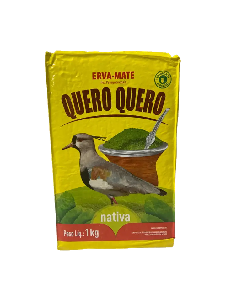 Erva Mate Verdelandia Quero Quero Chimarrao Nativa with sugar