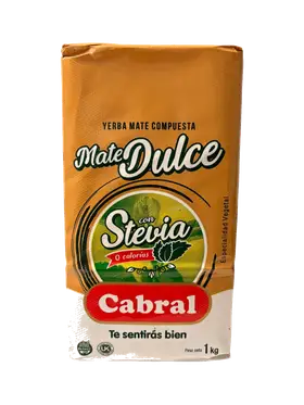Cabral Mate Dulce con Stevia