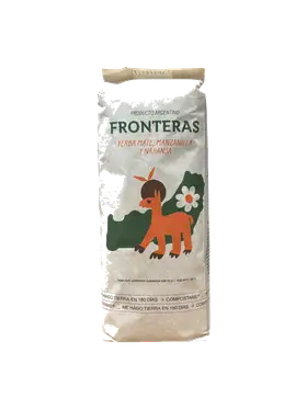 Fronteras con manzanilla y naranja