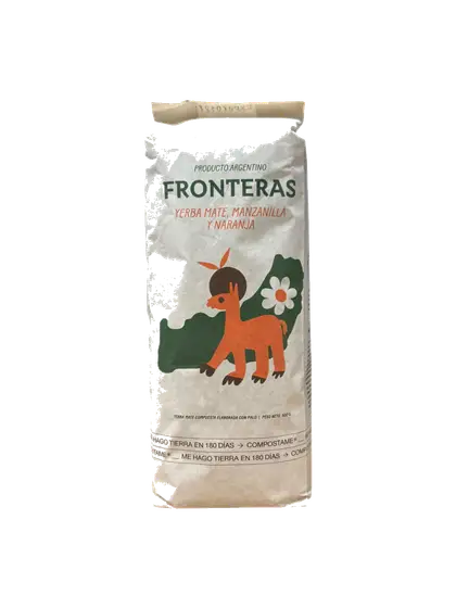 Fronteras con manzanilla y naranja - photo 1