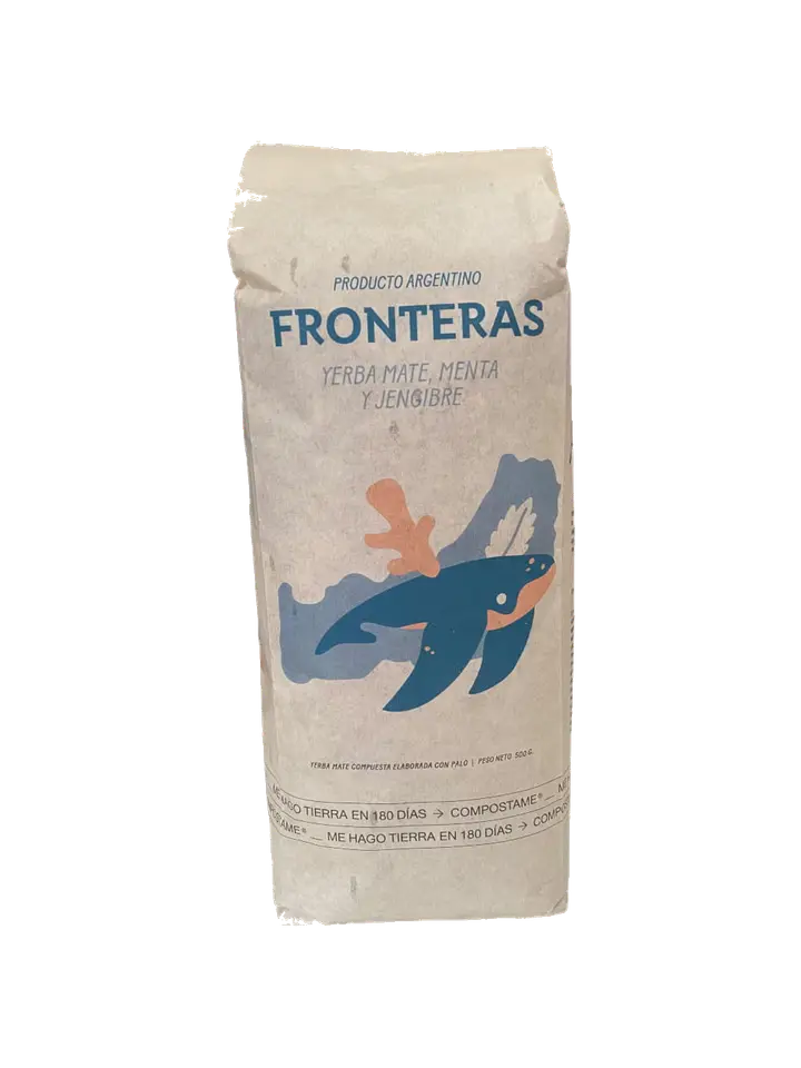 Fronteras con menta y jengibre