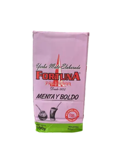 Yerba Mate Fortuna Menta y Boldo - photo 1
