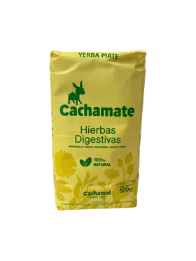 Cachamate Hierbas Digestivas Amarillo