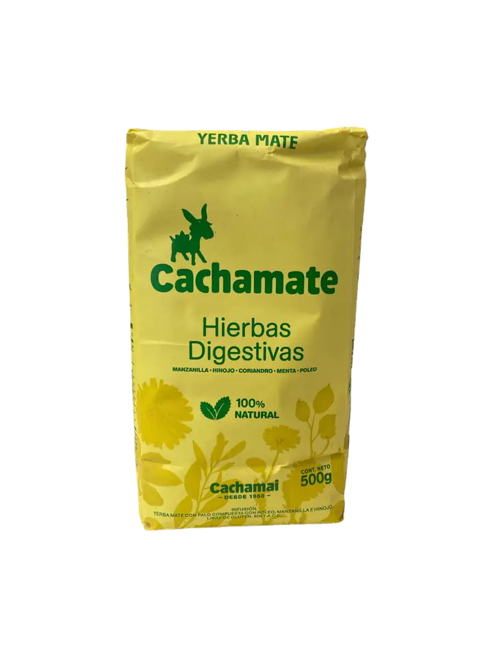 Cachamate Hierbas Digestivas Amarillo