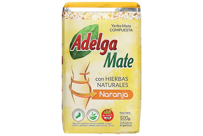 Adelga Mate con Hierbas Naranja