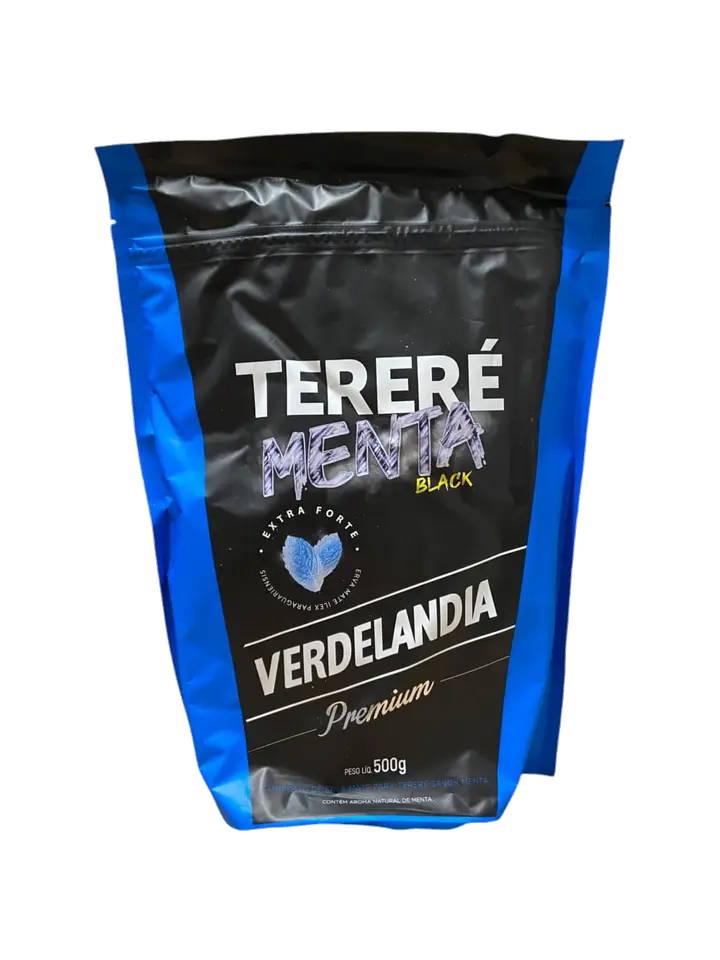Erva Mate Verdelandia Terere Menta Black Premium