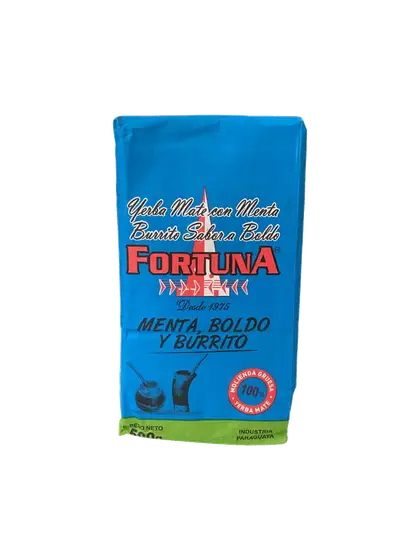 Yerba Mate Fortuna Menta Boldo y Burrito - photo 1
