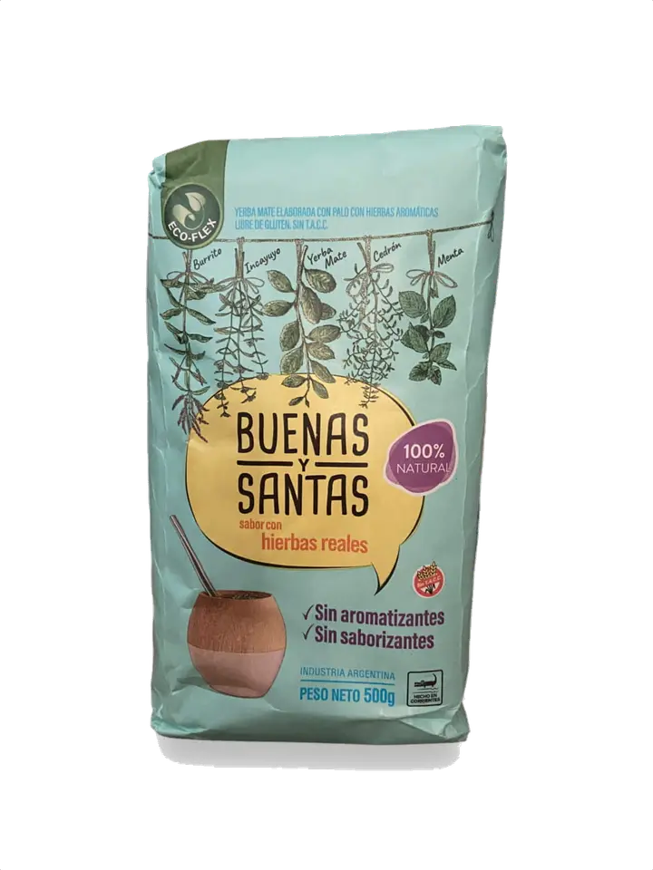 Taragui Buenas y Santas compuesta con hierbas