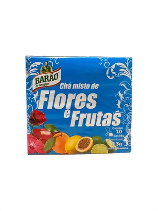 Cha Misto de Flores e Frutas