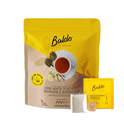 Erva Mate Baldo Tostado Banana e Baunilha - photo 1
