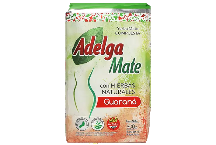 Adelga Mate con Hierbas Guaraná