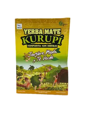 Kurupi Jengibre Menta y Te Verde