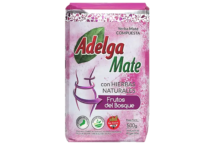 Adelga Mate con Hierbas Frutos del Bosque