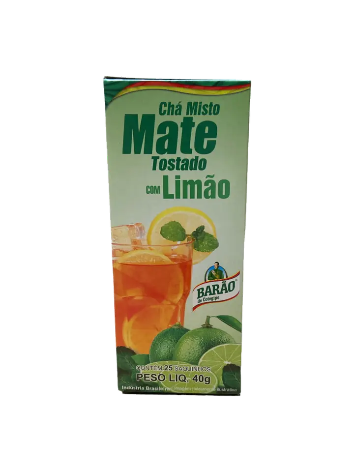 Barao Cha Mate Tostado Limao Cocido