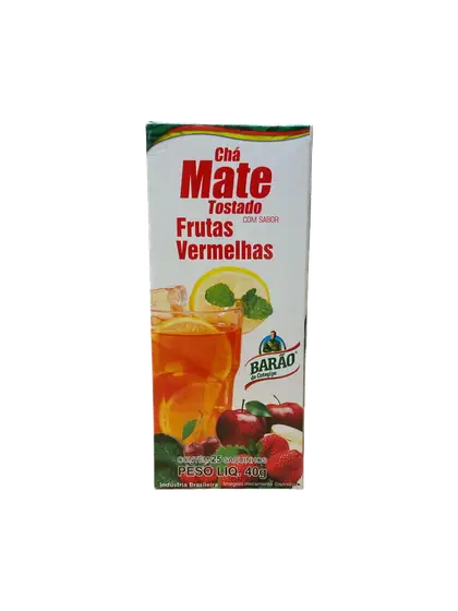 Barao Cha Mate Tostado Frutas Vermelhas Cocido - photo 1