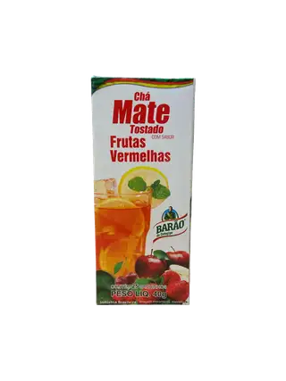 Cha Mate Tostado Frutas Vermelhas Cocido