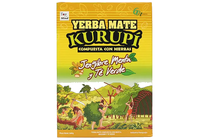 Kurupi Jengibre Menta Te Verde
