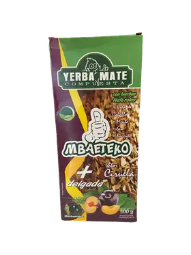 Yerba mate Mbaeteko Con Hierbas Ciruela