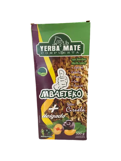 Yerba mate Mbaeteko Con Hierbas Ciruela - photo 1
