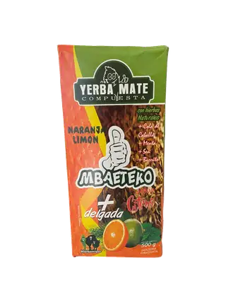 con hierbas Naranja Limon