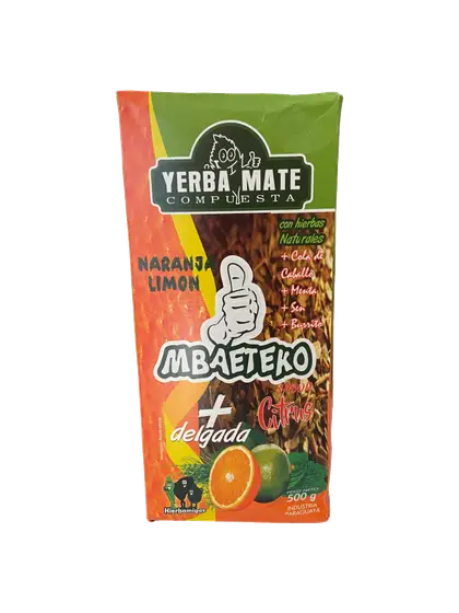 Yerba mate Mbaeteko con hierbas Naranja Limon - photo 1