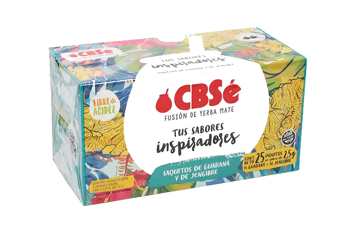 CBS'e Inspiradores Guarana Jengibre sachets