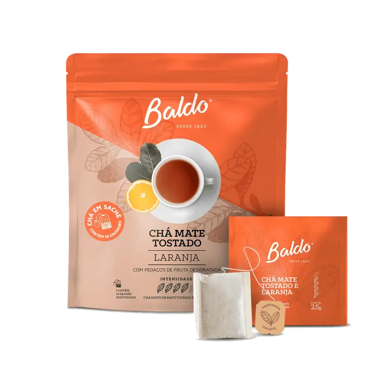 Erva Mate Baldo Tostado Laranja