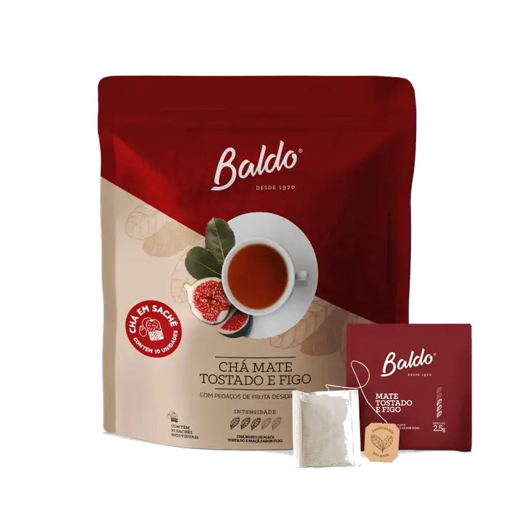 Erva Mate Baldo Tostado Figo