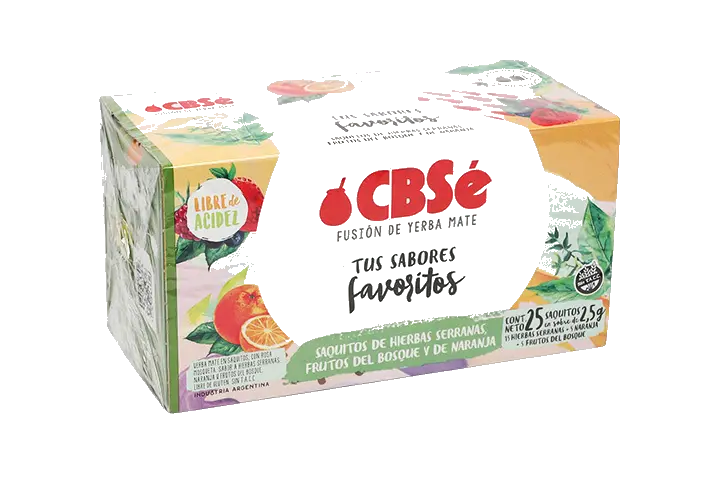 CBS'e Favoritos Frutos Hierbas sachets
