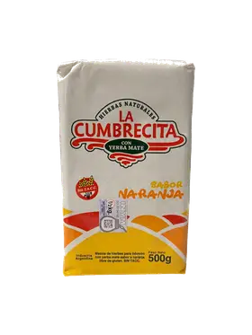 Yerba mate la Cumbrecita Sabor Naranja