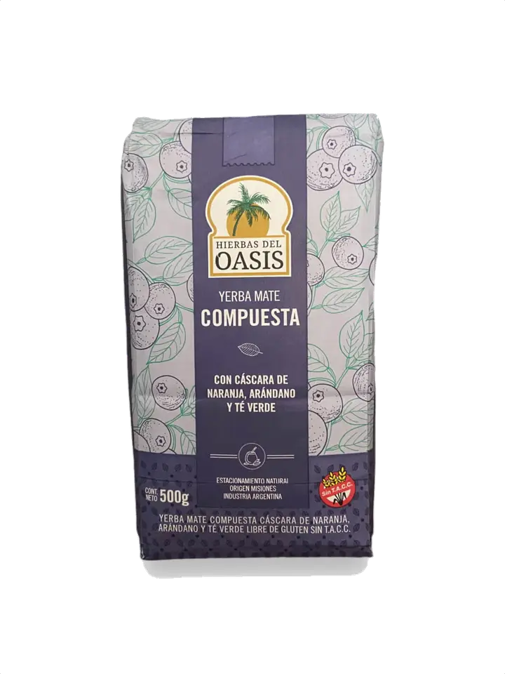 Hierbas del Oasis con Arandanos