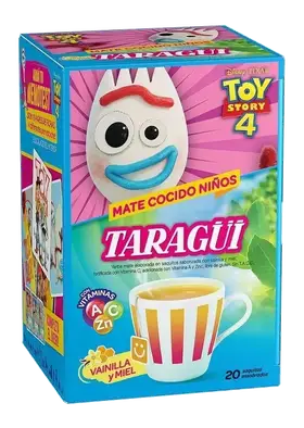 Taragui Mate Cocido para Ninos con Miel y Vainilla