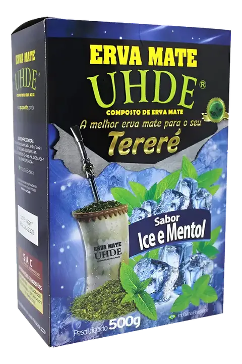 UHDE Ice Mentol Tereré Erva-Mate Refreshing & Natural