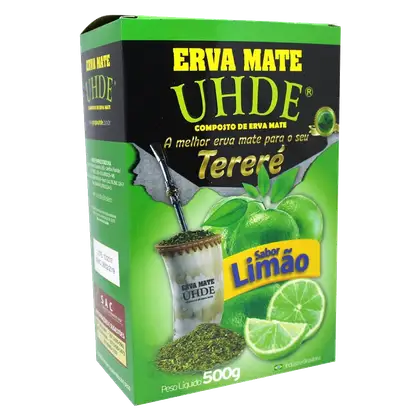 UHDE Sugar Free Lemon Tereré Erva-Mate Refreshing & Natural - photo 1
