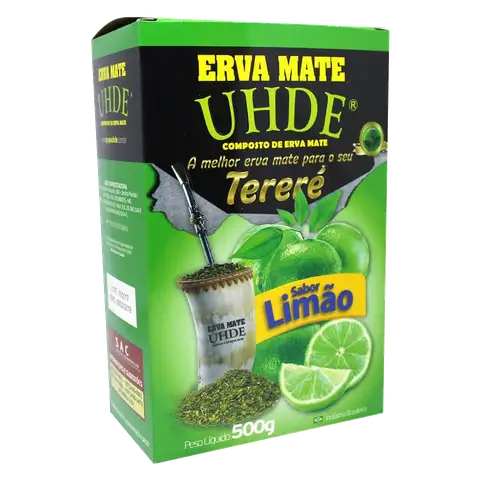 UHDE Sugar Free Lemon Tereré Erva-Mate Refreshing & Natural